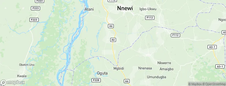 Ihiala, Nigeria Map