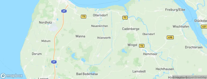 Ihlienworth, Germany Map