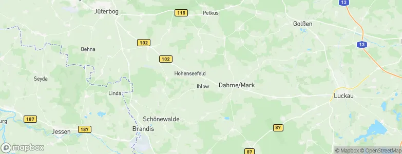 Ihlow, Germany Map
