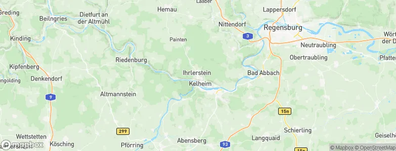 Ihrlerstein, Germany Map