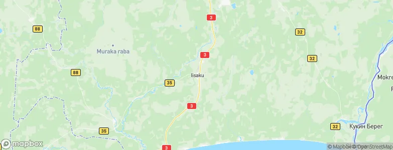 Iisaku Parish, Estonia Map