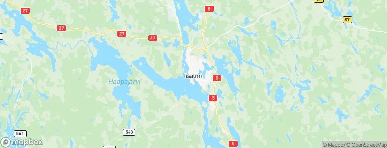 Iisalmi, Finland Map