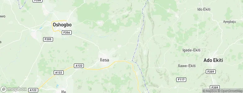 Ijebu-Jesa, Nigeria Map