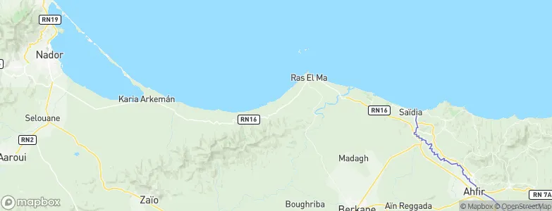 Ijertal, Morocco Map