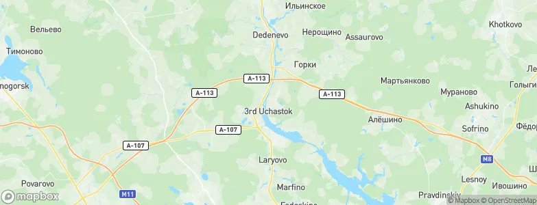 Iksha, Russia Map