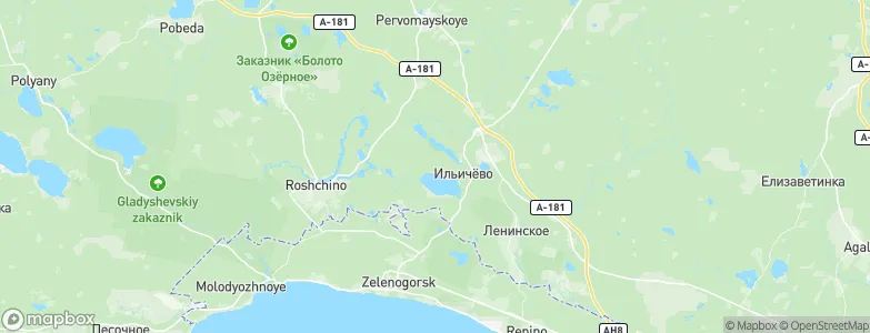 Il'ichëvo, Russia Map