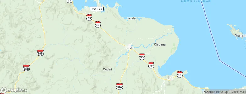 Ilave, Peru Map