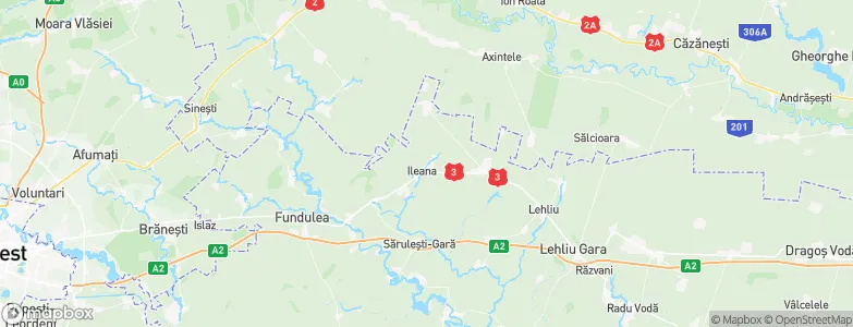 Ileana, Romania Map