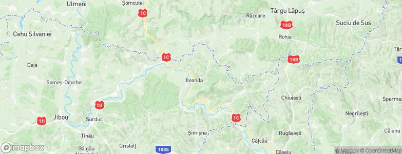 Ileanda, Romania Map