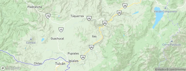 Iles, Colombia Map