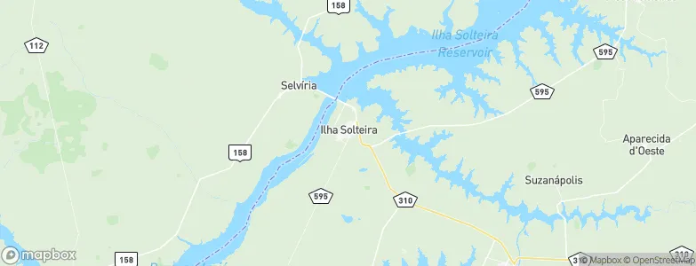 Ilha Solteira, Brazil Map