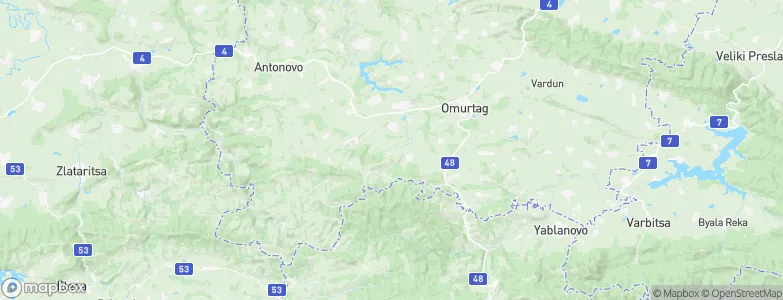 Iliyno, Bulgaria Map
