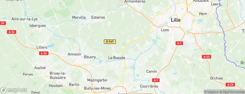 Illies, France Map