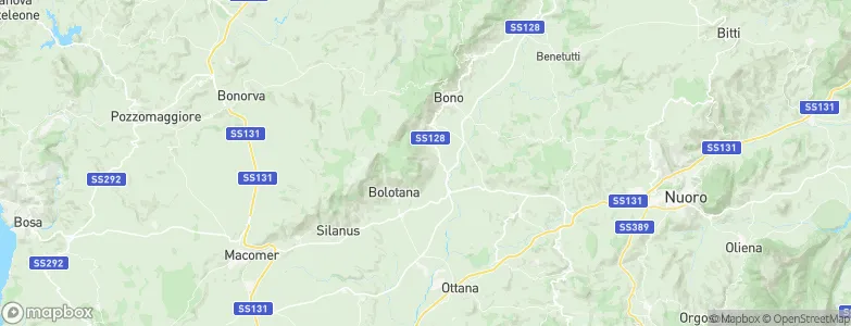 Illorai, Italy Map
