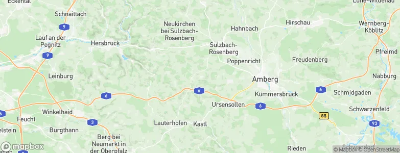 Illschwang, Germany Map