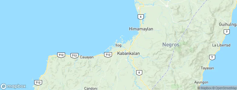Ilog, Philippines Map