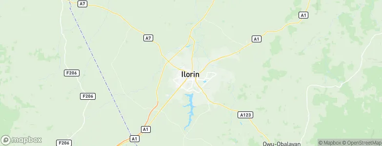 Ilorin, Nigeria Map