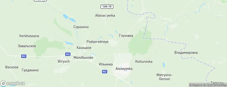 Ilovka, Russia Map