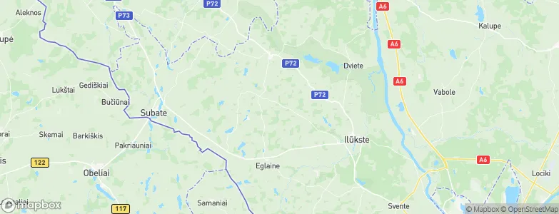 Ilūkste, Latvia Map