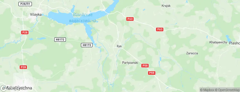 Ilya, Belarus Map