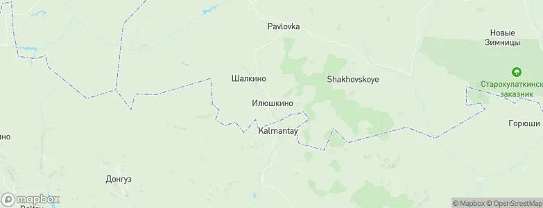 Ilyushkino, Russia Map