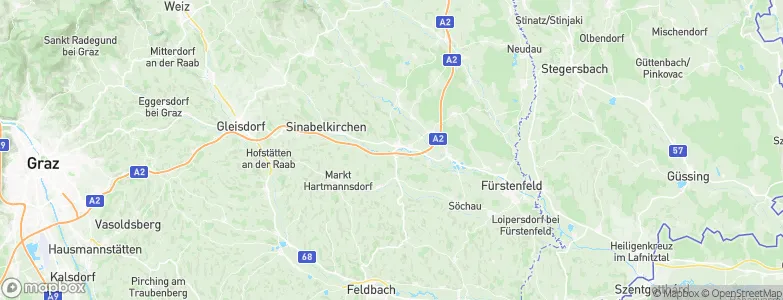 Ilz, Austria Map