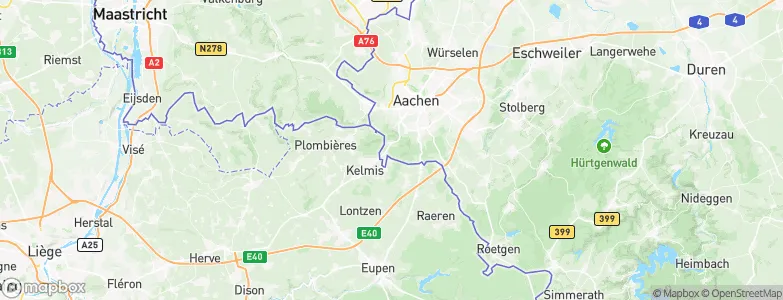 Im Grünenthal, Belgium Map