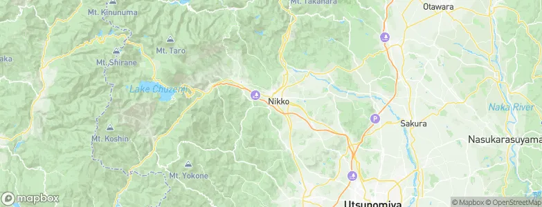 Imaichi, Japan Map