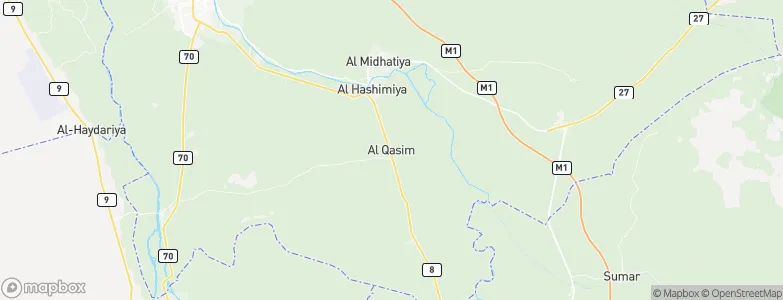Imam Qasim, Iraq Map