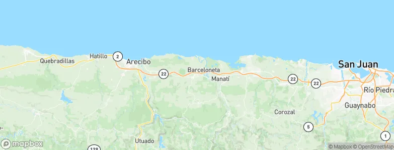 Imbéry Comunidad, Puerto Rico Map