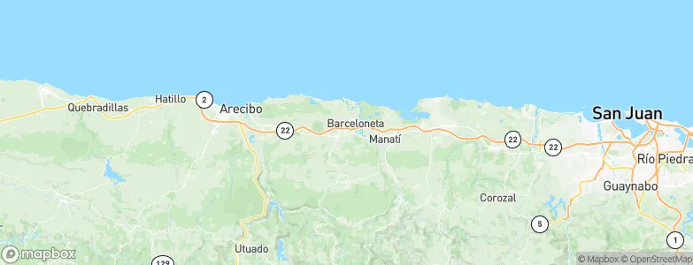 Imbery, Puerto Rico Map