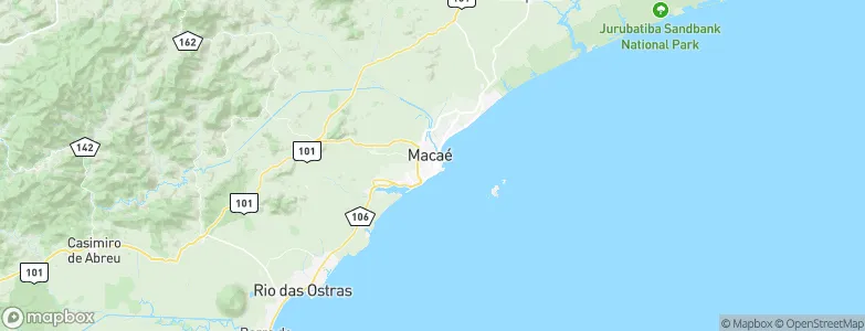 Imbetiba, Brazil Map