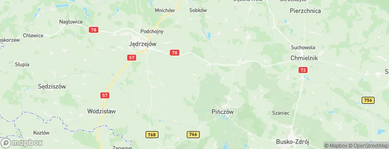 Imielno, Poland Map