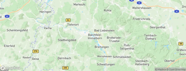 Immelborn, Germany Map