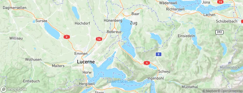 Immensee, Switzerland Map