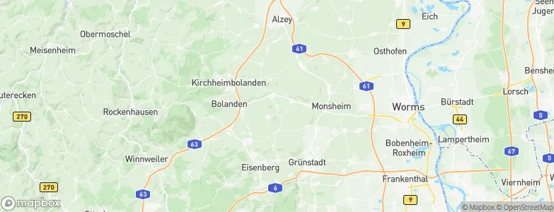 Immesheim, Germany Map