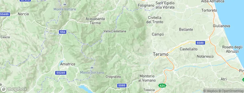 Imposte, Italy Map
