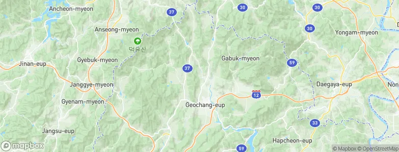 Imsil, South Korea Map