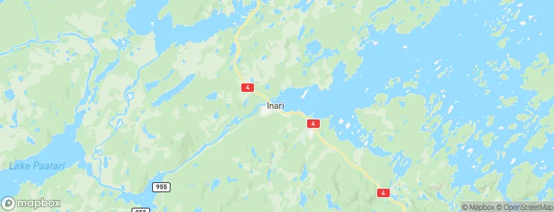 Inari, Finland Map