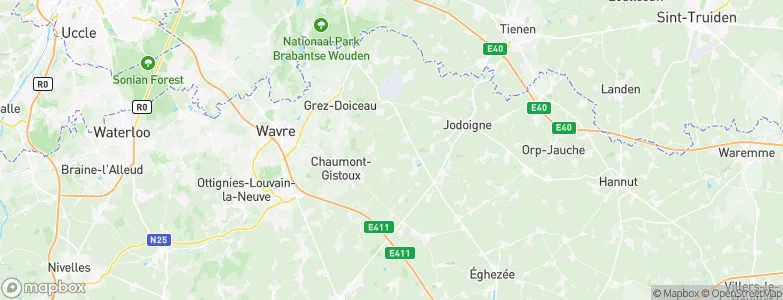 Incourt, Belgium Map