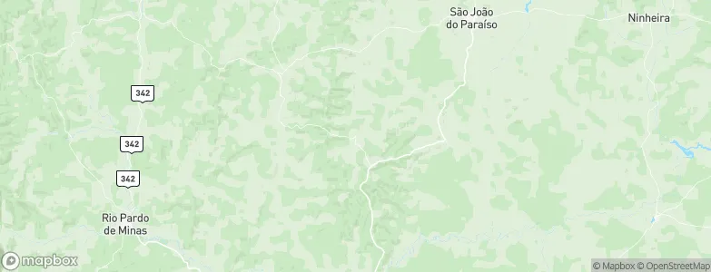 Indaiabira, Brazil Map
