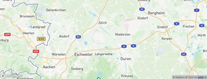 Inden, Germany Map
