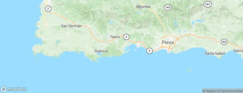 Indios, Puerto Rico Map