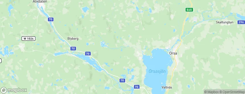 Indor, Sweden Map