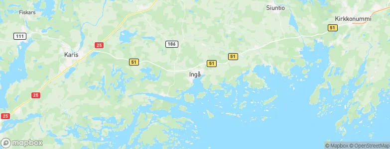 Ingå, Finland Map