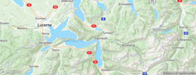 Ingenbohl, Switzerland Map