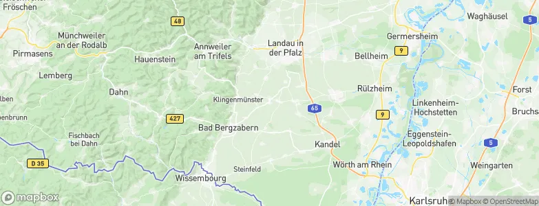 Ingenheim, Germany Map