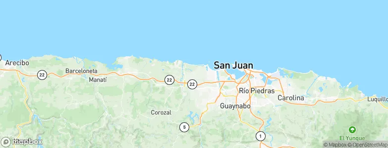 Ingenio, Puerto Rico Map