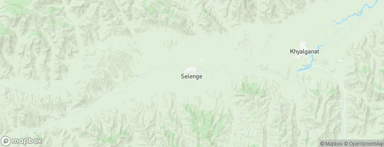 Ingettolgoy, Mongolia Map