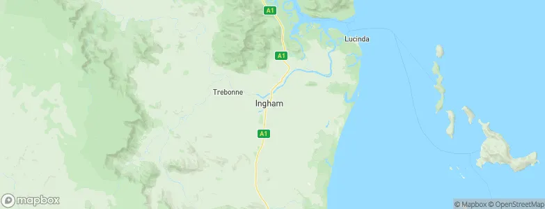 Ingham, Australia Map